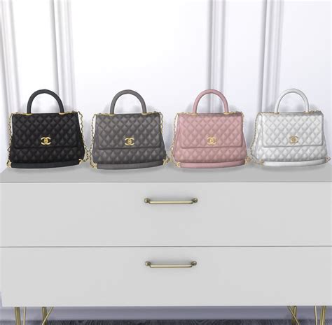 love4sims4 coco chanel cc|sims 4 Chanel room bag.